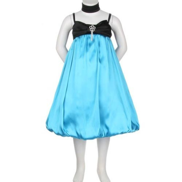 Lucy Party Dress Turquoise