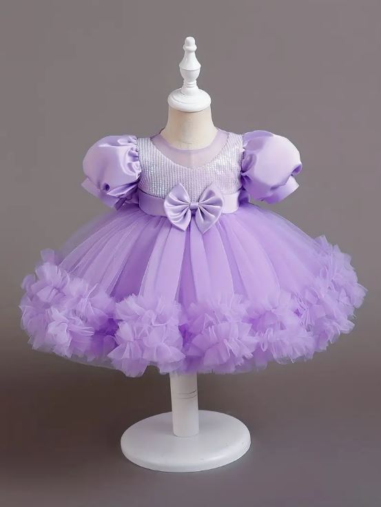 Lulu Baby Dress Lt Purple